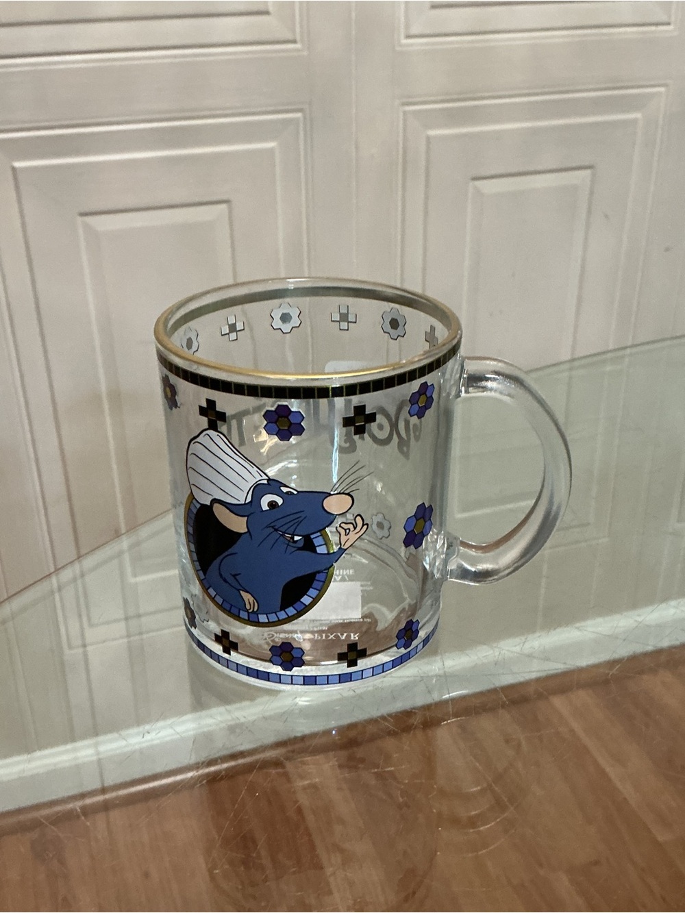 Brand New Clear Mug Remy Portrait Mug Disneyland Paris